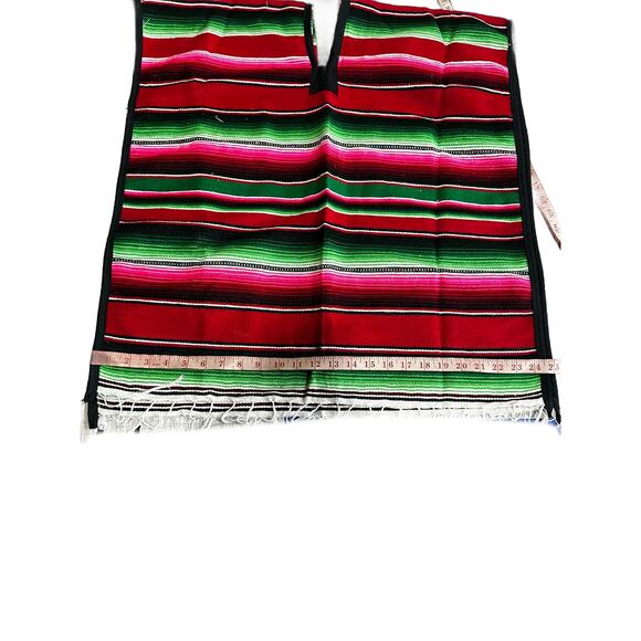 Zarape for teenager 29 in front 58 total wide 24 inches - Picture 3 of 3